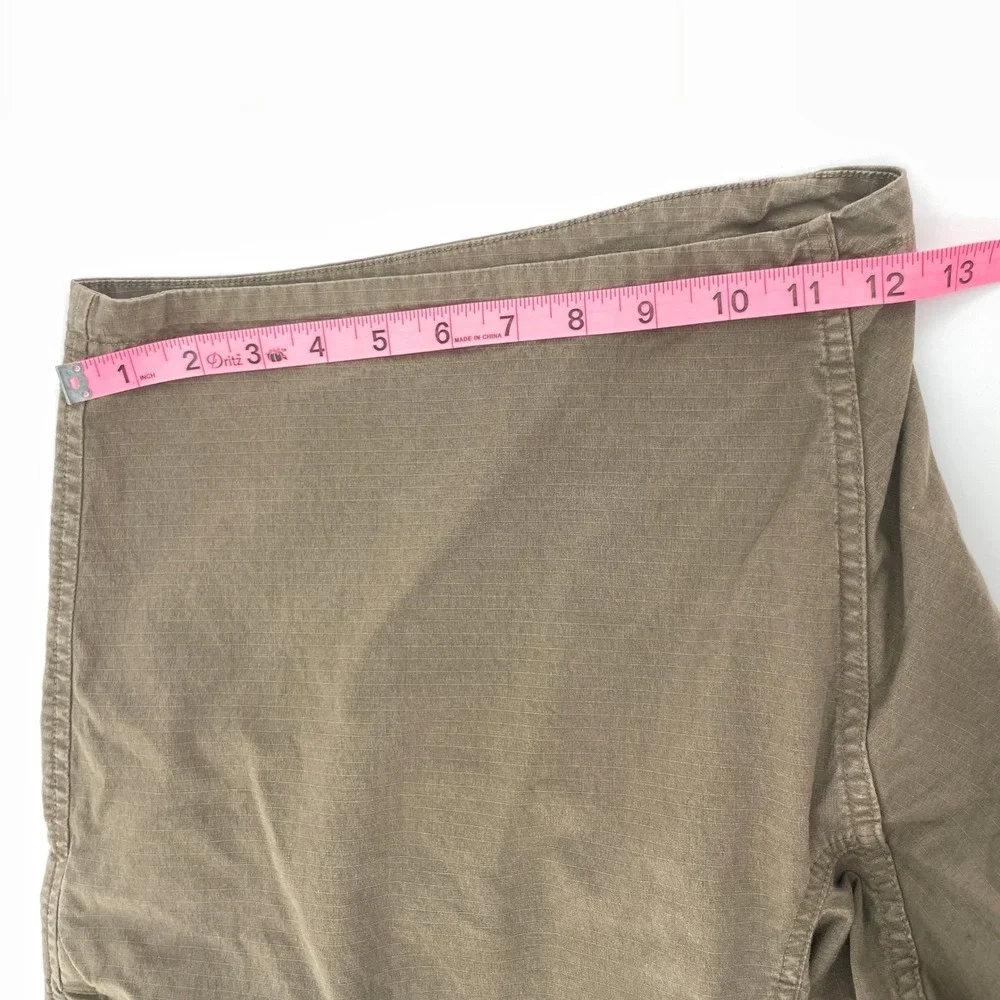 Duluth Ripstop Cargo Shorts Brown‎ Men's 42 Casual Hiking Utility Outdoors